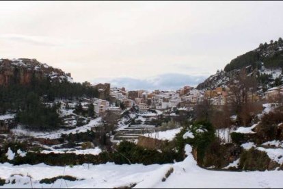 La nieve regresa al interior de Valencia y castellón