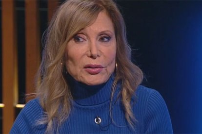 Pilar Eyre durante su entrevista en Betevé.