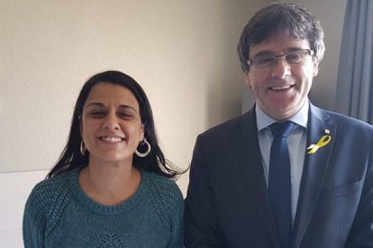 Puigdemont y Gabriel en Suiza