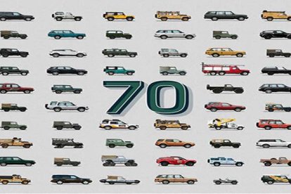 Land Rover 70 aniversario gama