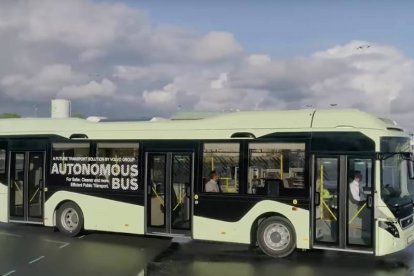 Volvo autobús autónomo