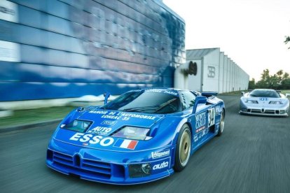 La sorprendente historia de los dos Bugatti EB110 de carreras