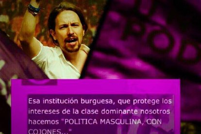 El líder de Podemos, Pablo Iglesias.