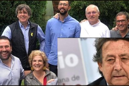 Ussía tira de ironía para describir la fiesta paellera de Puigdemont en Waterloo.