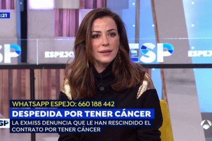 Ines Sáinz en "Espejo Público".
