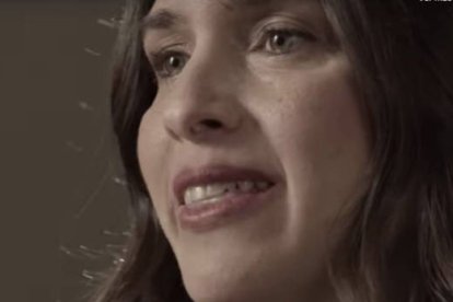 La valenciana Belén Hoyo en el vídeo del PP por el 8-M