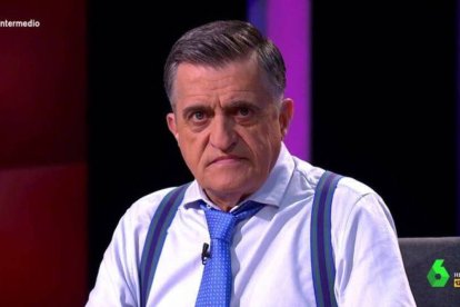 El Gran Wyoming presentando "El Intermedio" en La Sexta