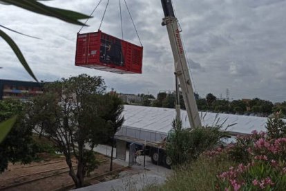 Los grupos electrógenos de los hospitales de campaña han sido retirados.