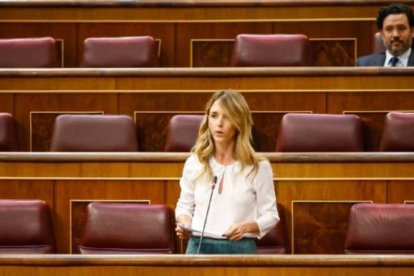 Cayetana Álvarez de Toledo, este miércoles en el Congreso.