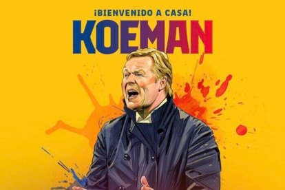 Koeman, nuevo entrenador del Barcelona.