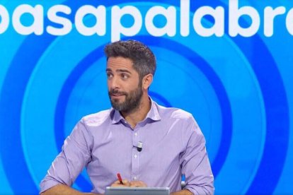 Roberto Leal presentando "Pasapalabra" en Antena 3