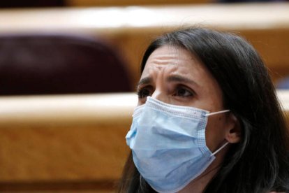 La ministra de Igualdad, Irene Montero