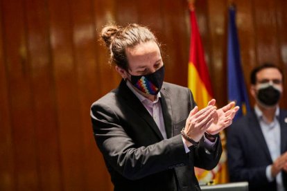 Pablo Iglesias, al abadonar la vicepresidencia