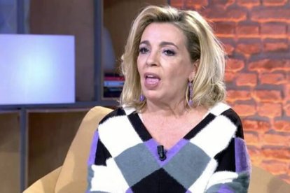 Carmen Borrego "flipa" con las declaraciones de su sobrina Alejandra.