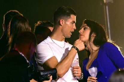 Cristiano Ronaldo y Georgina Rodríguez.