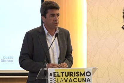 Carlos Mazón, presidente del PP alicantino y de la Diputación provincial