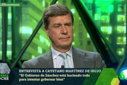 Cayetano Martínez de Irujo en La Sexta