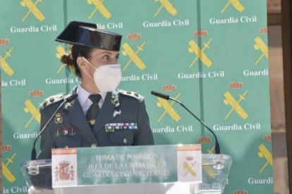 La teniente coronel Silvia Gil, primera mujer al frente de una Comandancia de la Guardia Civil.