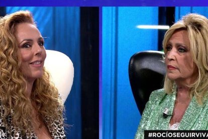 Rocío Carrasco y Lydia Lozano enterraron el hacha de guerra.