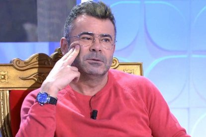 Jorge Javier Vázquez en el trono de "Mujeres y hombres y viceversa".