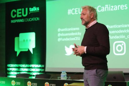 Santiago Cañizares, durante un acto a comienzos del pasado año.