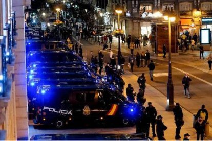 La Policía se prepara para otro sábado caliente en Madrid agitado por la ultraizquierda.