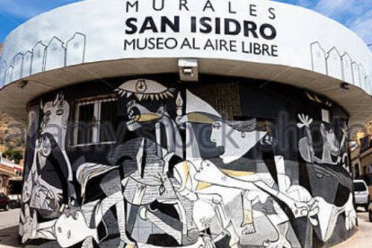 Murales de San Isidro en homenaje a Miguel Hernández