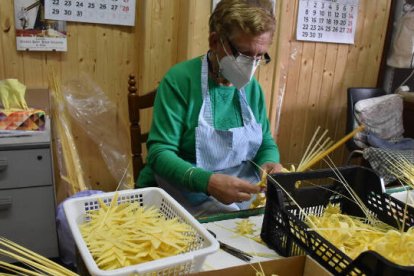 Taller de Palma Blanca de la familia Serrano Valero