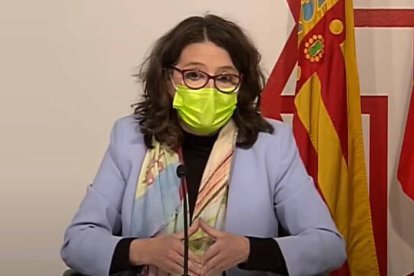 Mónica Oltra, vicepresidenta y portavoz del Consell