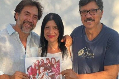 Javier Bardem, Mónica Bardem y Carlos Bardem