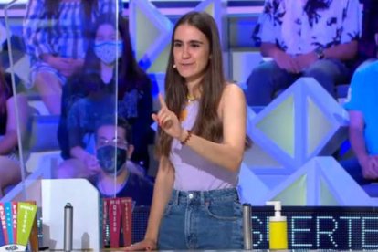 Elena, concursante de 'La ruleta de la suerte'