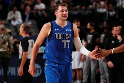 Luka Doncic, durante un partido de esta temporada