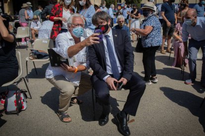 Puigdemont, en Francia este pasado julio