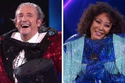 Josep Pedrerol y Mel B en 'Mask Singer'