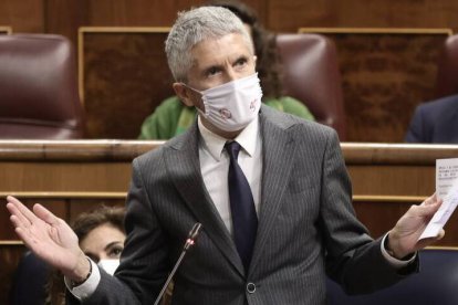 El ministro del Interior, Fernando Grande-Marlaska