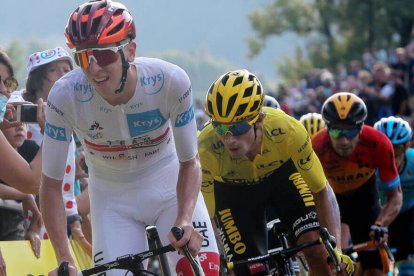 Los eslovenos Pogacar y Roglic volverán a ser los máximos rivales en el Tour que comienza mañana.