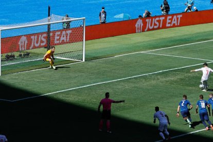 Pese al penalti errado por Morata, el España 5-Eslovaquia 0 es la mayor goleada de la presente Eurocopa.