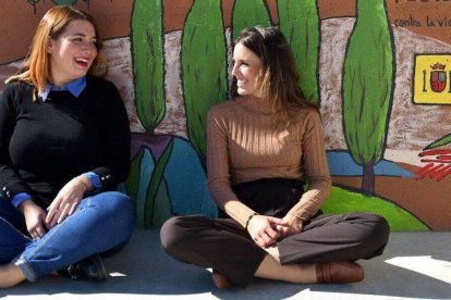 Ángela Rodríguez e Irene Montero