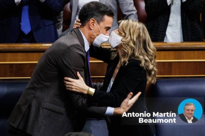 Pedro Sánchez y Yolanda Díaz