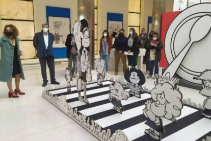 Exposición de Mafalda organizada por ValenciaPort