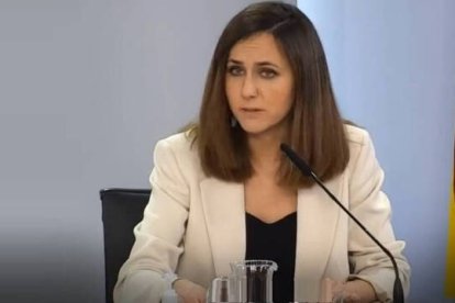 Ione Belarra, secretaria general de Podemos y ministra de Derechos Sociales y Agenda 2030