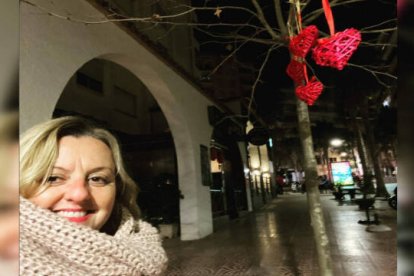 Ana Sala, alcaldesa de Calpe, en una foto publicada en su Instagram