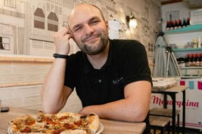 El creador Alessandro Damiano, de La Fabbrica della Pizza, ha sido premiado por su pizza con gamba roja
