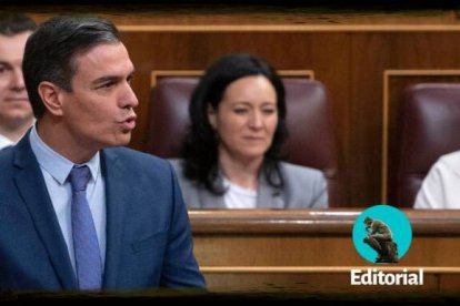 Pedro Sánchez en el Congreso