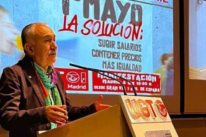 El secretario general de UGT, Pepe Álvarez.