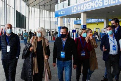 Visita a las instalaciones del Fibes donde se desarrollará el Congreso Nacional del PP en Sevilla.