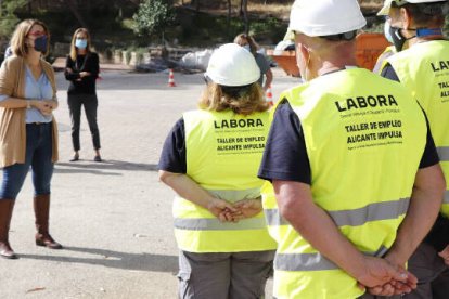 Foto de archivo de los Talleres de Empleo de la Agencia Local de Desarrollo, subvencionados por Labora.