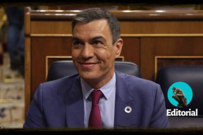 Pedro Sánchez, en el Debate del Estado de la Nación