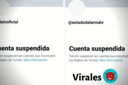 La cuenta de Negre suspendida