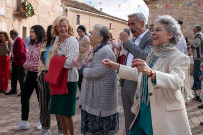 La familia Alcántara en las fiestas de Sagrillas.